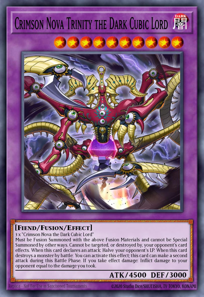 Crimson Nova Trinity the Dark Cubic Lord - MVP1-EN040 Ultra Rare | Yu-Gi-Oh! Card