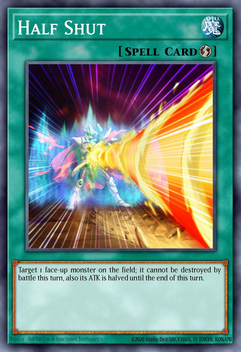 Half Shut - STP2-EN016 Super Rare | Yu-Gi-Oh! Card