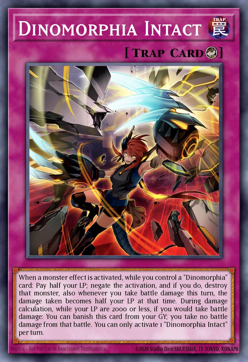 Dinomorphia Intact - OP23-EN013 Super Rare | Yu-Gi-Oh! Card