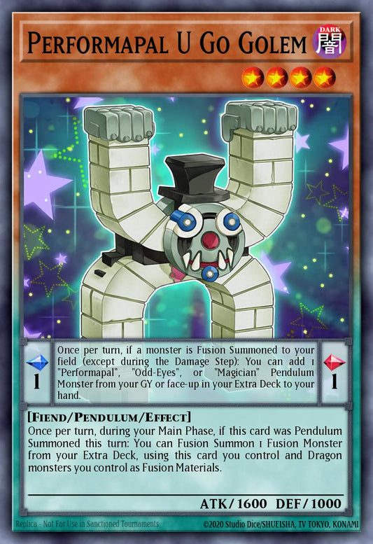 Performapal U Go Golem - MACR-EN004 Rare | Yu-Gi-Oh! Card