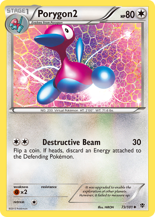 Porygon2 73/101 Uncommon | Plasma Blast | Pokemon Card