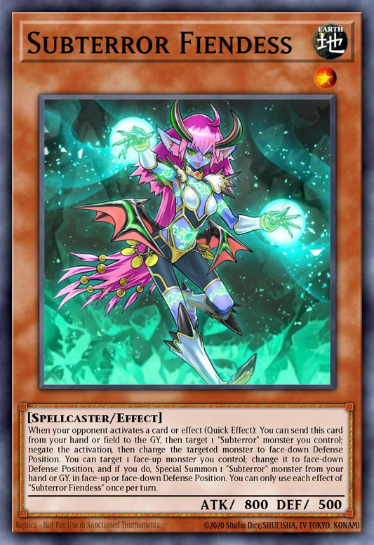 Subterror Fiendess - MACR-EN082 Super Rare | Yu-Gi-Oh! Card