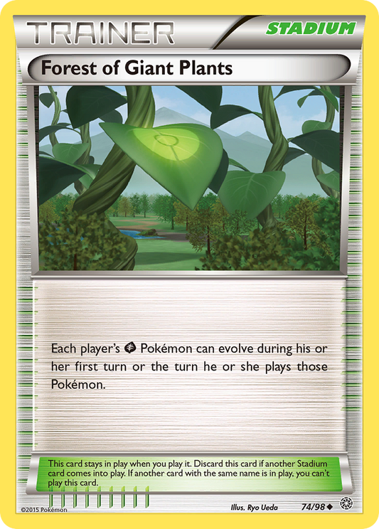 Forest of Giant Plants 74/98 Uncommon | Ancient Origins | Pokemon Card