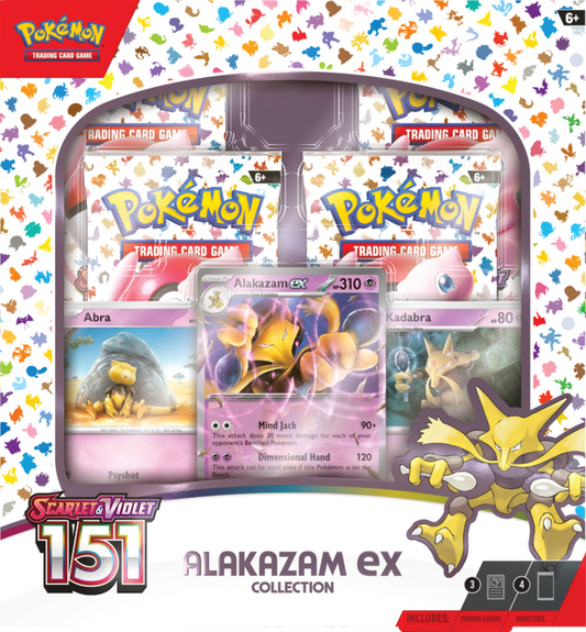 Pokémon 151 Alakazam Ex | Pokémon TCG Scarlet & Violet | Boxed Sets