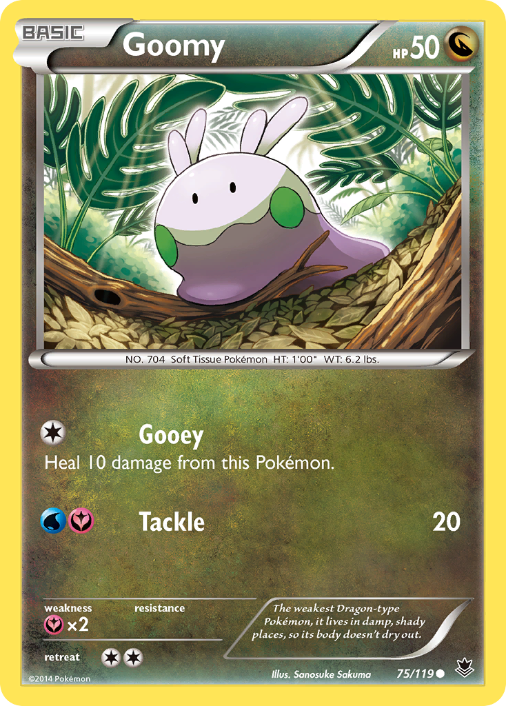 Goomy 75/119 Common | Phantom Forces | Pokemon Card