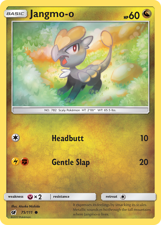 Jangmo-o 75/111 Common | Crimson Invasion | Pokémon Card