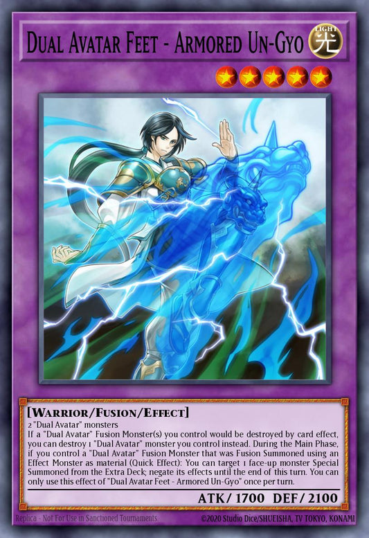 Dual Avatar Feet  Armored UnGyo - PHRA-EN033 Super Rare | Yu-Gi-Oh! Card