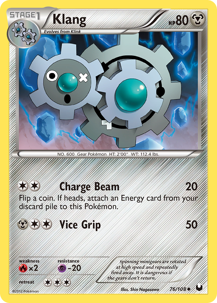 Klang 76/108 Uncommon | Dark Explorers | Pokemon Card