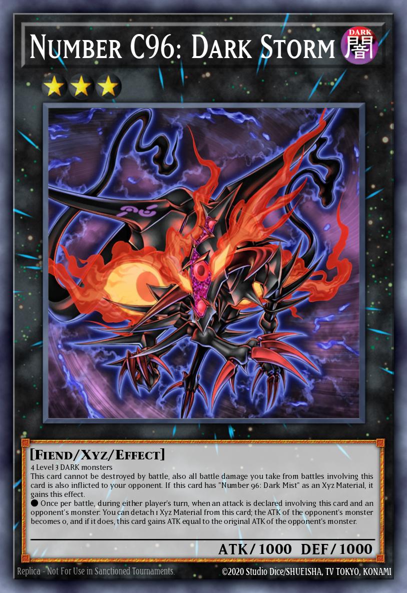 Number C96: Dark Storm - SHSP-EN046 Super Rare | Yu-Gi-Oh! Card