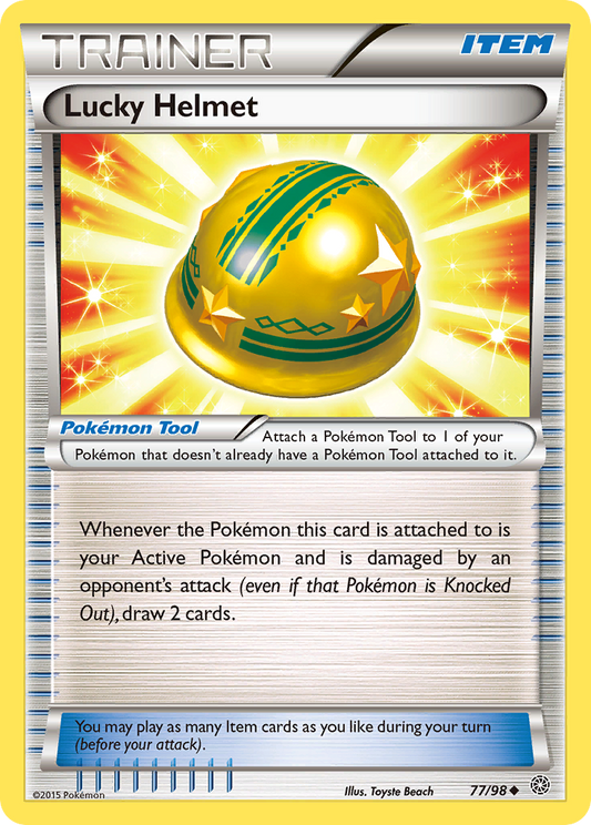 Lucky Helmet 77/98 Uncommon | Ancient Origins | Pokemon Card