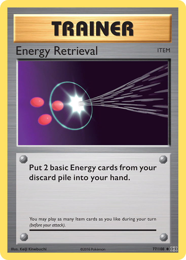 Energy Retrieval 77/108 Uncommon | Evolutions | Pokemon Card