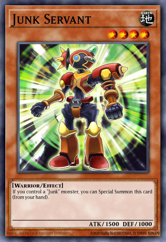 Junk Servant - EXVC-EN001 Rare | Yu-Gi-Oh! Card