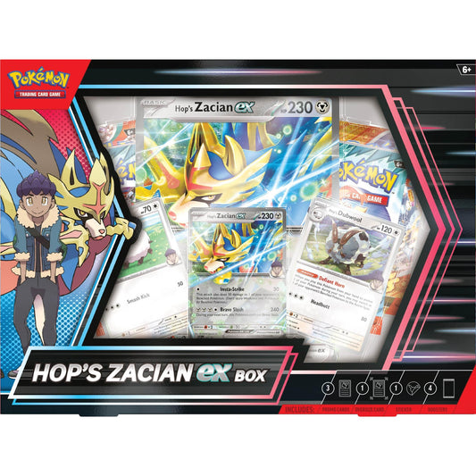 Hop’s Zacian Ex | Pokemon TCG | Boxed Sets