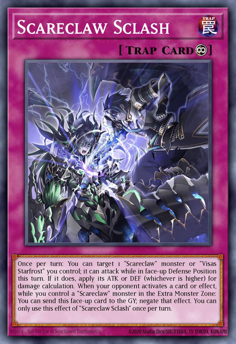 Scareclaw Sclash - DIFO-EN074 Super Rare | Yu-Gi-Oh! Card