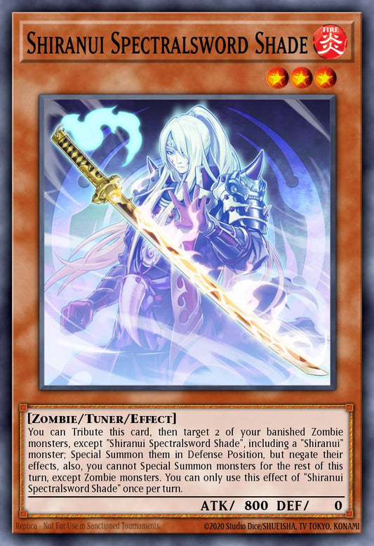 Shiranui Spectralsword Shade - SAST-EN017 Super Rare | Yu-Gi-Oh! Card