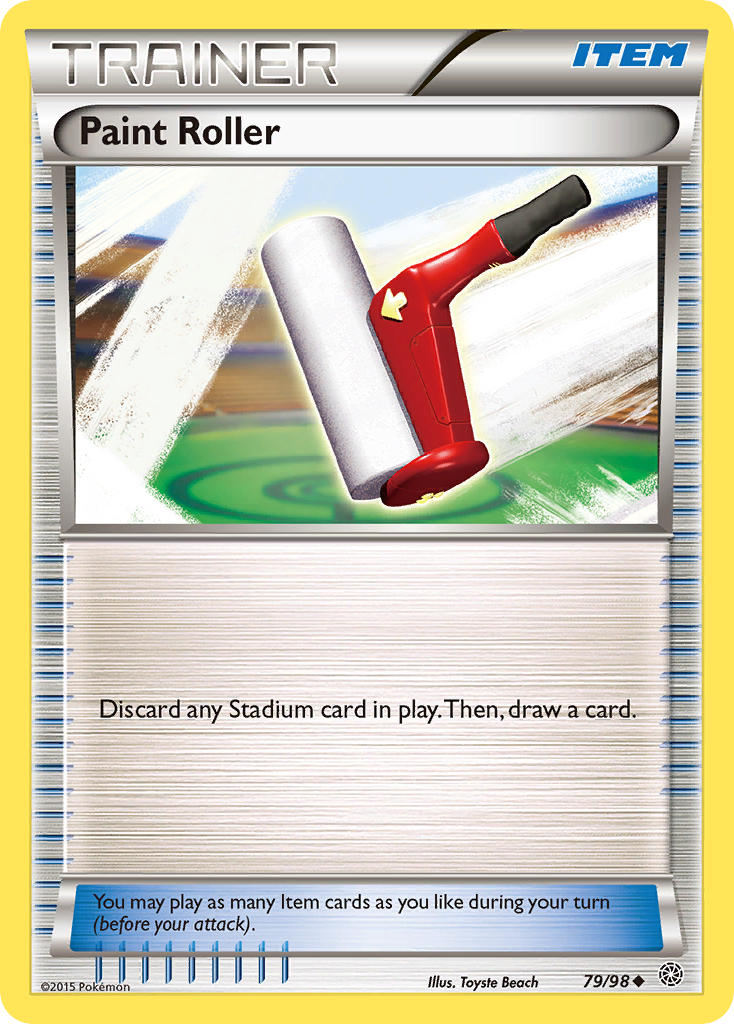 Paint Roller 79/98 Uncommon | Ancient Origins | Pokemon Card