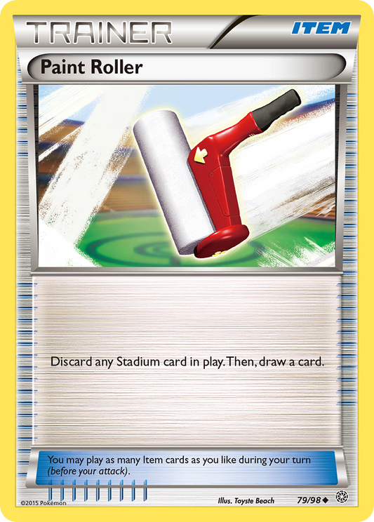 Paint Roller 79/98 Uncommon | Ancient Origins | Pokemon Card