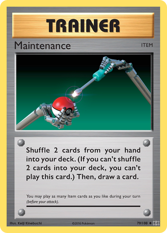 Maintenance 79/108 Uncommon | Evolutions | Pokemon Card