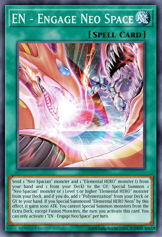 EN  Engage Neo Space - POTE-EN051 Super Rare | Yu-Gi-Oh! Card