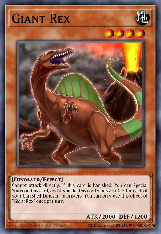 Giant Rex - MGED-EN055 Rare | Yu-Gi-Oh! Card