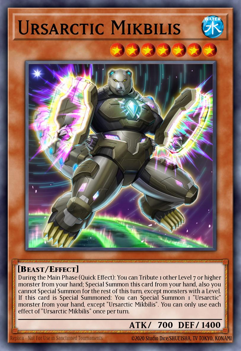 Ursarctic Mikbilis - ANGU-EN029 Super Rare | Yu-Gi-Oh! Card