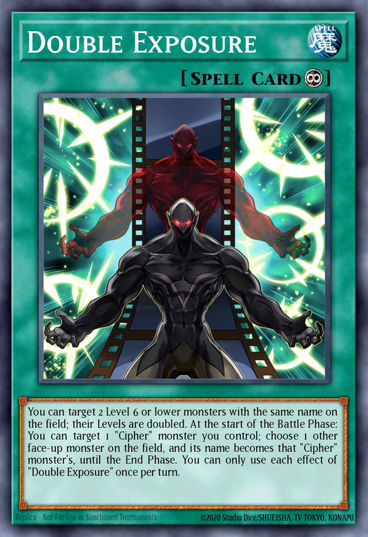 Double Exposure - BROL-EN040 Secret Rare | Yu-Gi-Oh! Card