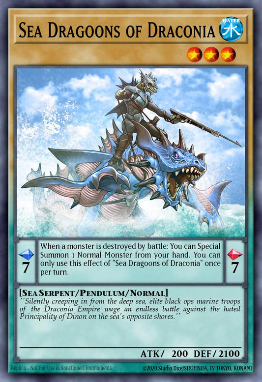 Sea Dragoons of Draconia - CROS-EN000 Rare | Yu-Gi-Oh! Card