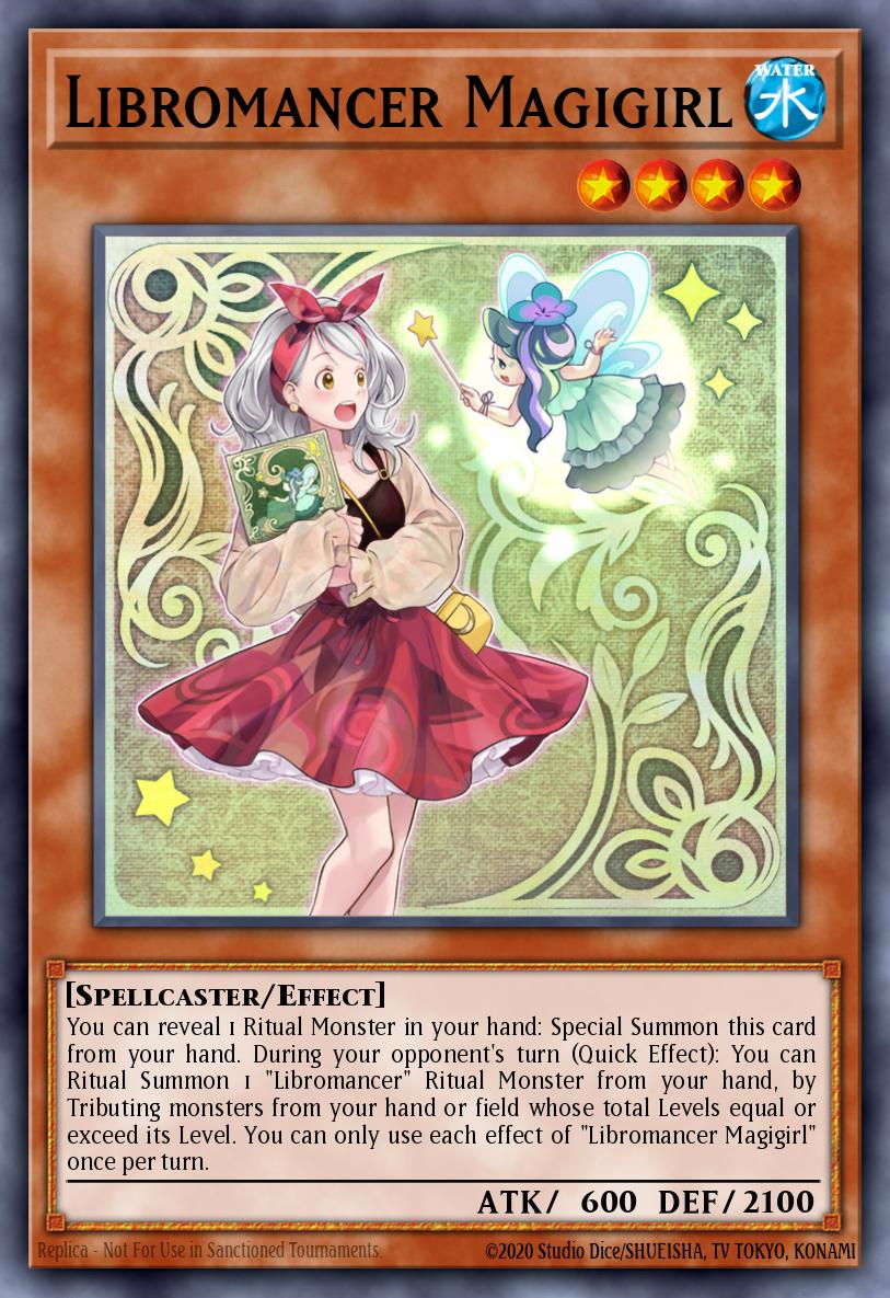 Libromancer Magigirl - BACH-EN086 Super Rare | Yu-Gi-Oh! Card