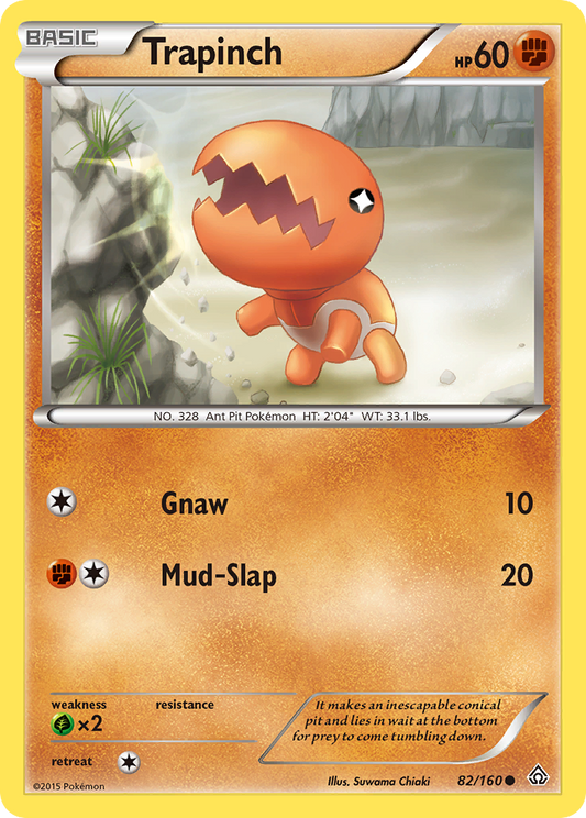 Trapinch 82/160 Common | Primal Clash | Pokemon Card