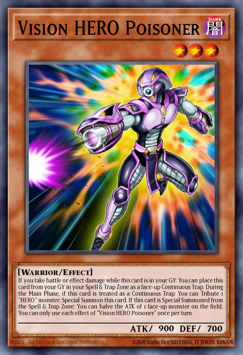 Vision HERO Poisoner - GFP2-EN058 Ultra Rare | Yu-Gi-Oh! Card