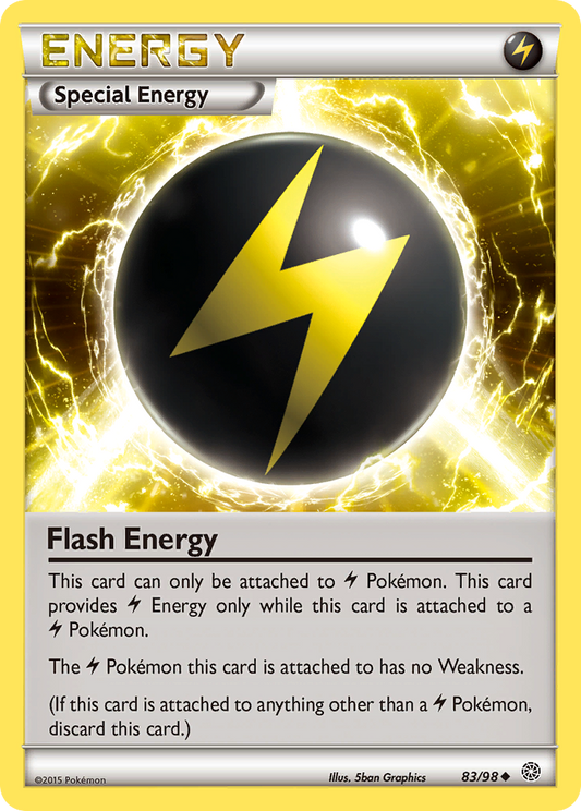 Flash Energy 83/98 Uncommon | Ancient Origins | Pokemon Card