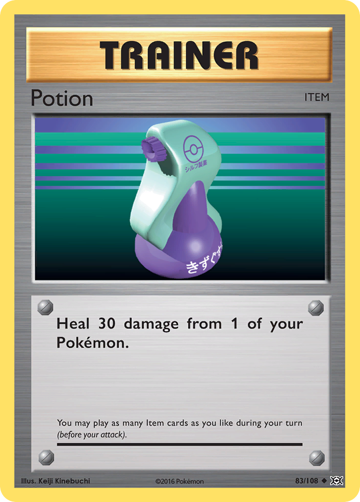 Potion 83/108 Uncommon | Evolutions | Pokemon Card