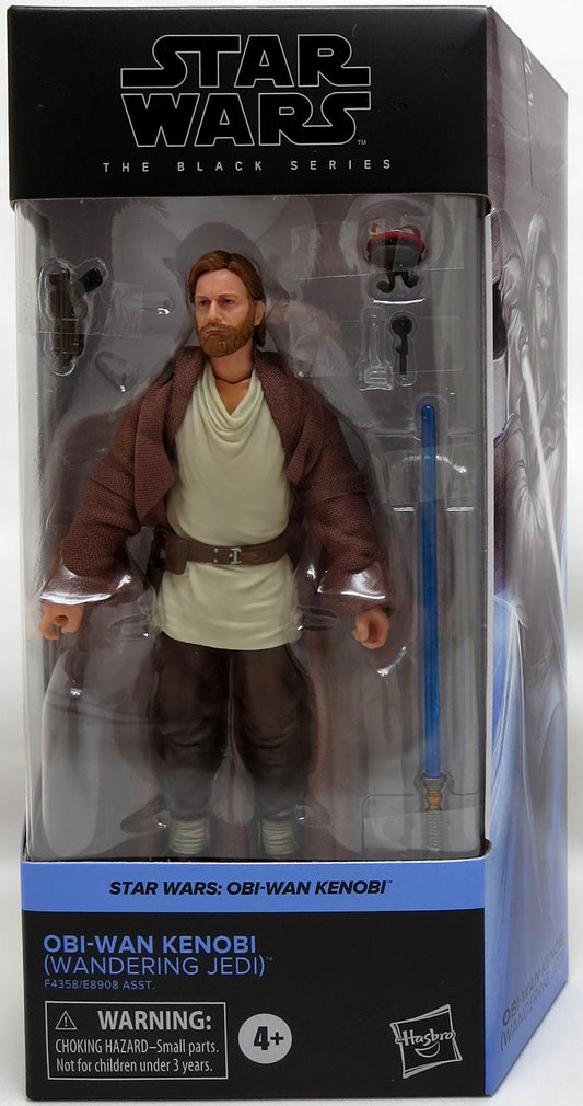 Obi-Wan Kenobi (Wandering Jedi) | Star Wars 6” Black Series | Hasbro Action Figure