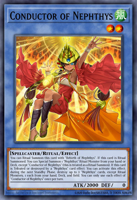 Conductor of Nephthys - PHRA-EN030 Super Rare | Yu-Gi-Oh! Card