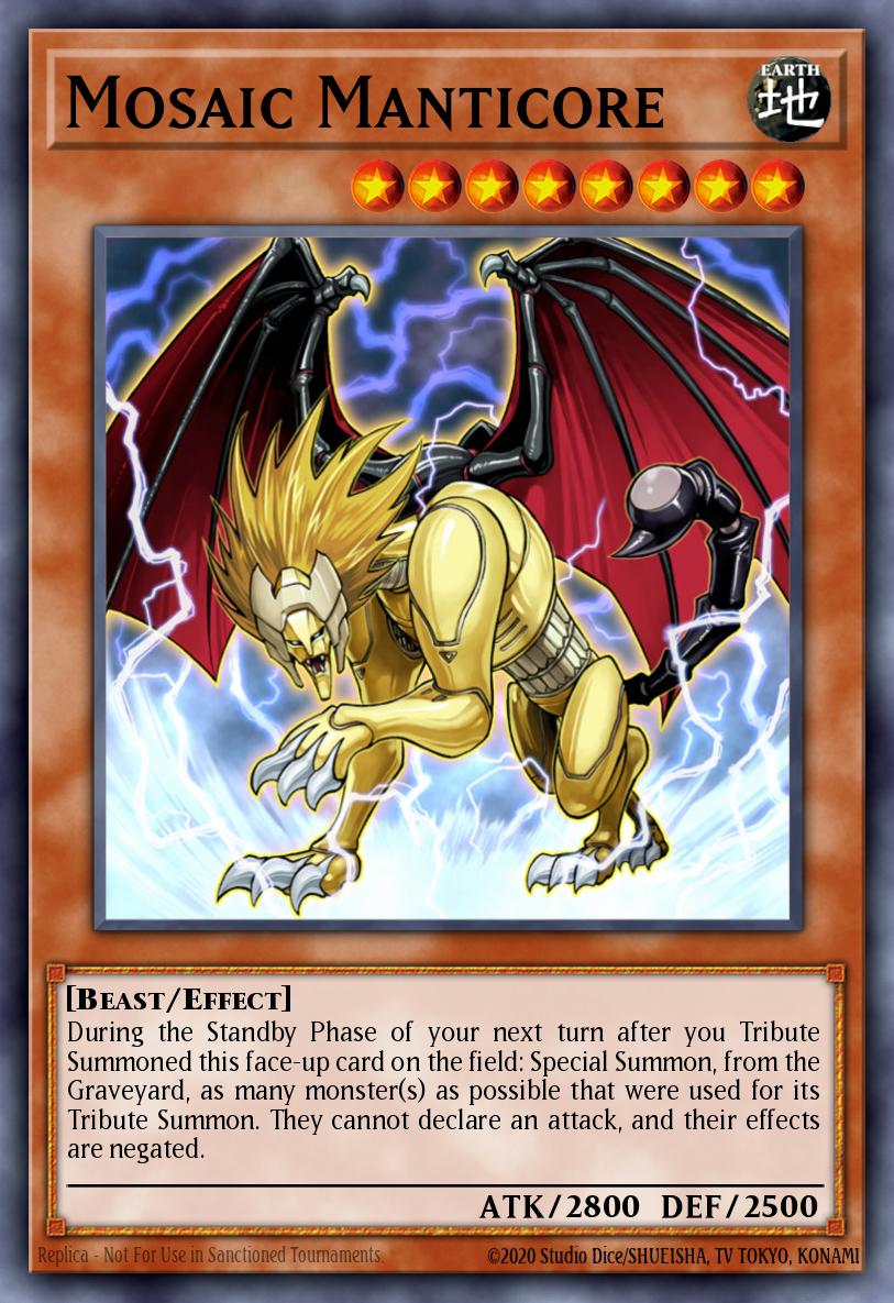 Mosaic Manticore - CSOC-EN094 Rare | Yu-Gi-Oh! Card