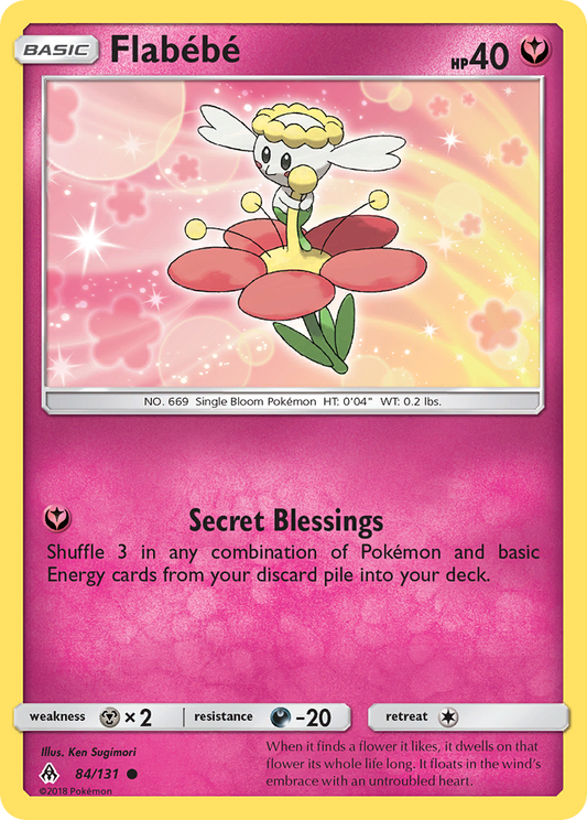 Flabébé 84/131 Common | Forbidden Light | Pokemon Card