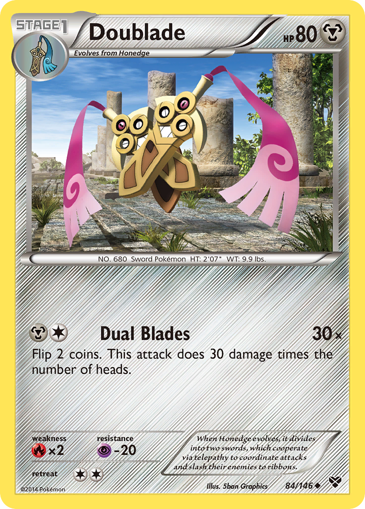 Doublade 84/146 Uncommon | XY | Pokemon Card