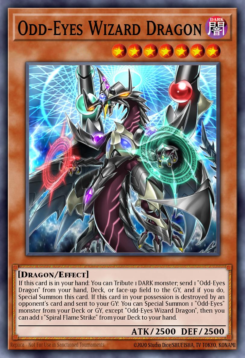 OddEyes Wizard Dragon - LED6-EN046 Rare | Yu-Gi-Oh! Card