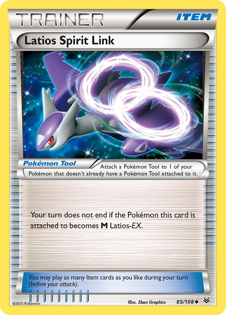 Latios Spirit Link 85/108 Uncommon | Roaring Skies | Pokemon Card