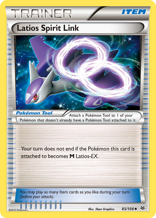 Latios Spirit Link 85/108 Uncommon | Roaring Skies | Pokemon Card