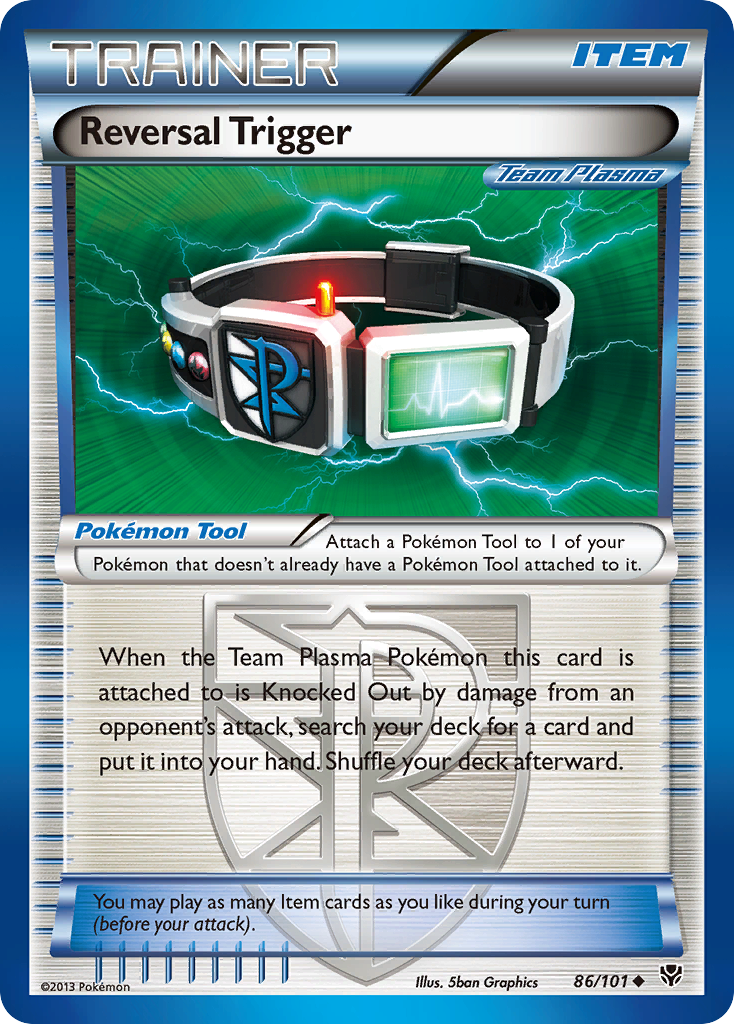 Reversal Trigger 86/101 Uncommon | Plasma Blast | Pokemon Card