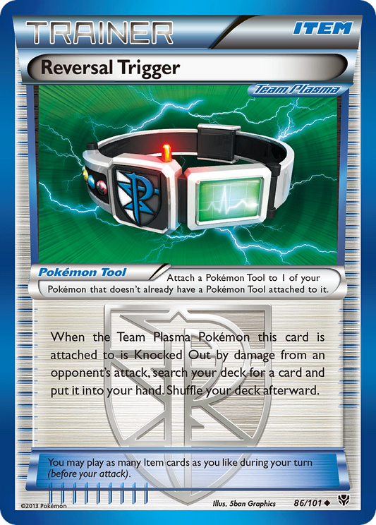 Reversal Trigger 86/101 Uncommon | Plasma Blast | Pokemon Card