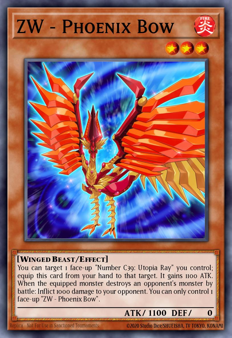 ZW  Phoenix Bow - REDU-EN003 Rare | Yu-Gi-Oh! Card