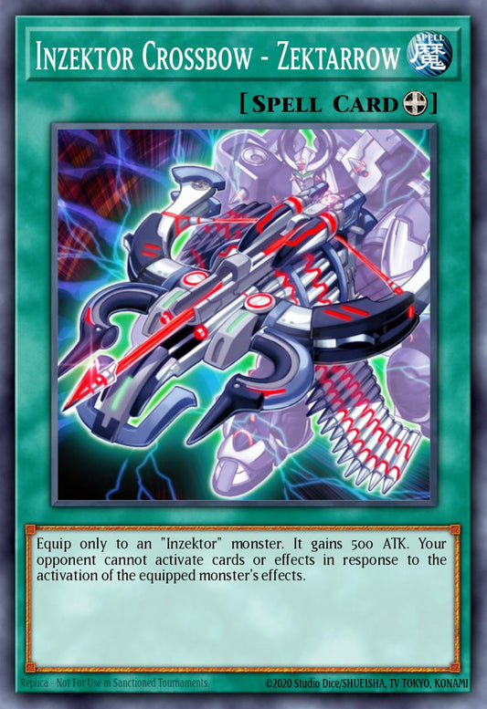 Inzektor Crossbow  Zektarrow - GAOV-EN061 Rare | Yu-Gi-Oh! Card