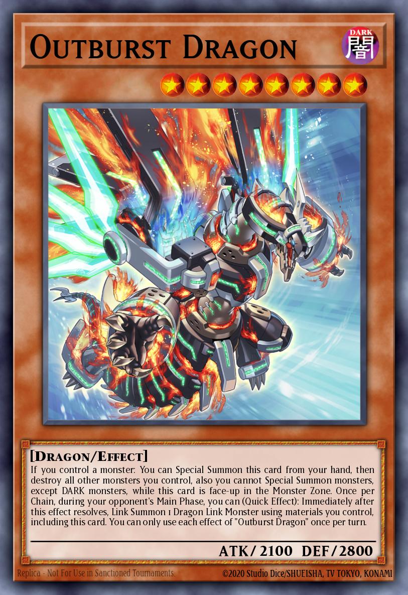 Outburst Dragon - GFP2-EN041 Ultra Rare | Yu-Gi-Oh! Card