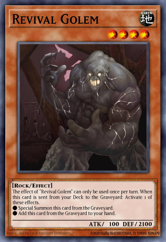 Revival Golem - REDU-EN085 Rare | Yu-Gi-Oh! Card