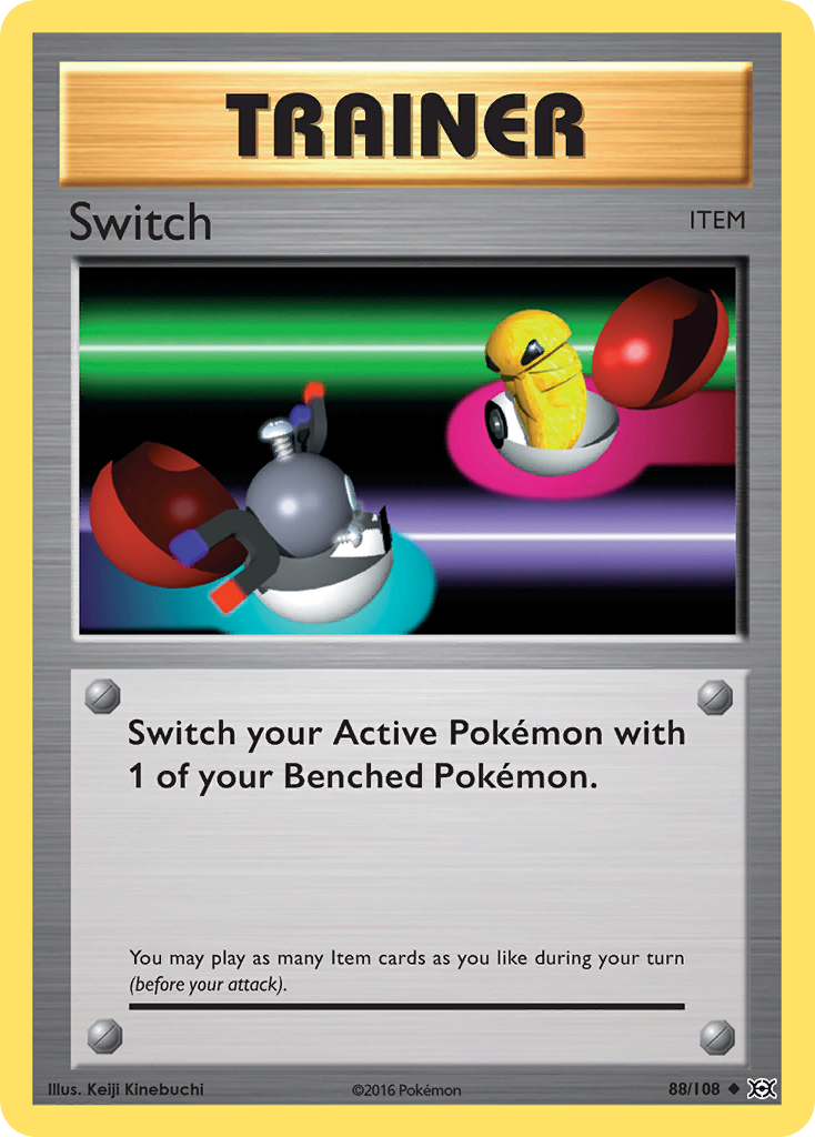 Switch 88/108 Uncommon | Evolutions | Pokemon Card