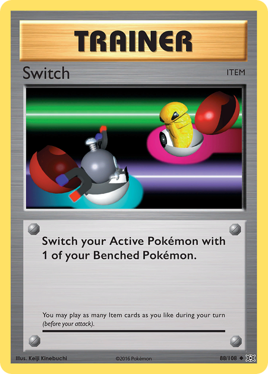 Switch 88/108 Uncommon | Evolutions | Pokemon Card