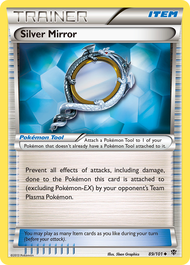 Silver Mirror 89/101 Uncommon | Plasma Blast | Pokemon Card