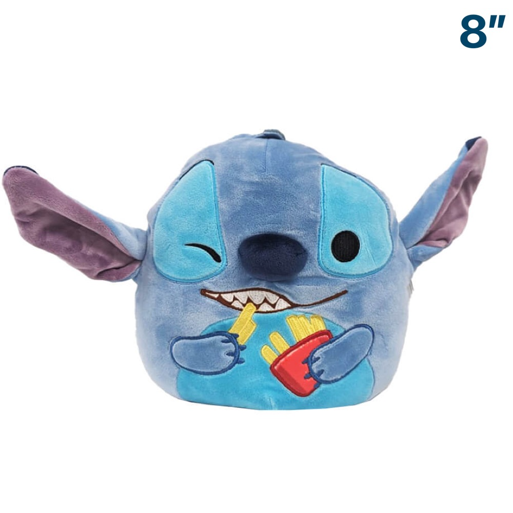 Stitch with Fries ~ 8" Disney Stitch Squad Squishmallow Plush